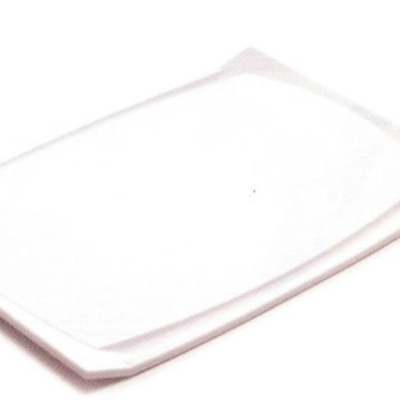 NEW Tupperware Cutting Board White Counter Top Concave - Picture 2 of 4